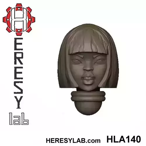 Heresylab - Female Sci-Fi heads for conversions SET 11 of 21