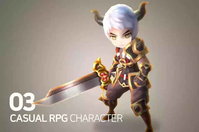 Casual RPG Character - 3 Anselmo