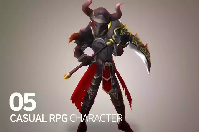 Casual RPG Character - 5 Baem