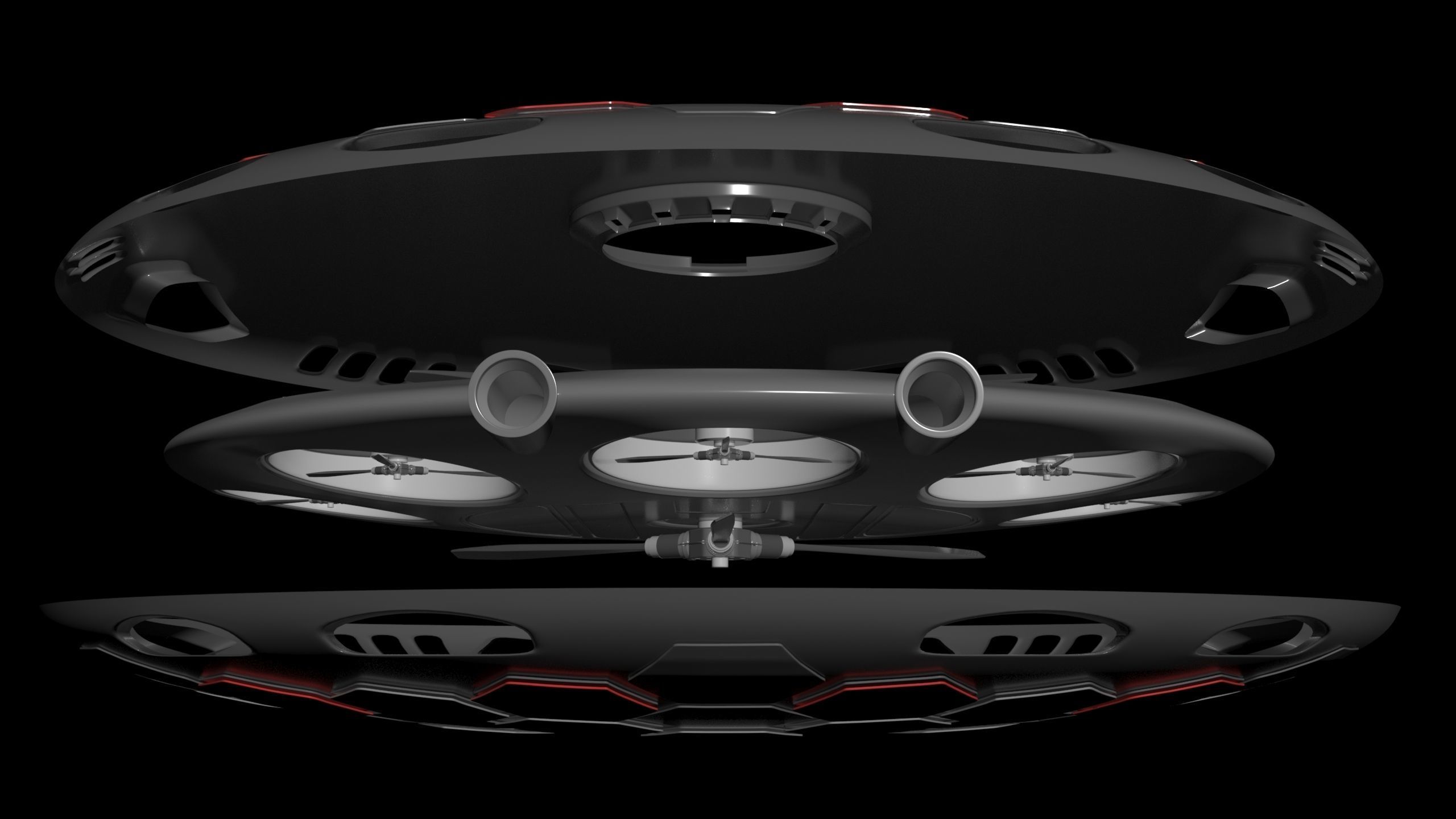 Dutch Industrial Space Company - Concept 02 3D model_19