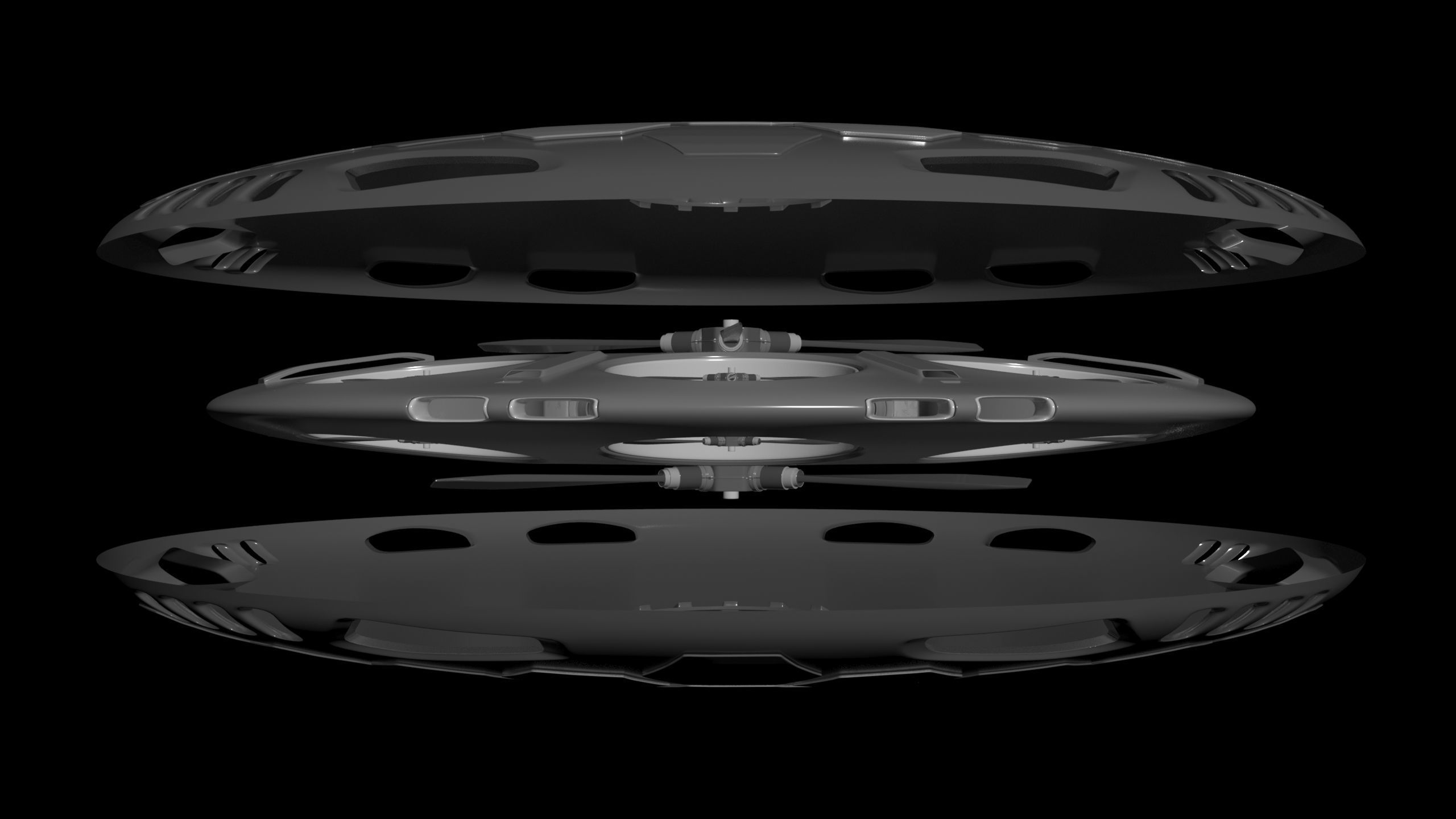 Dutch Industrial Space Company - Concept 02 3D model_16