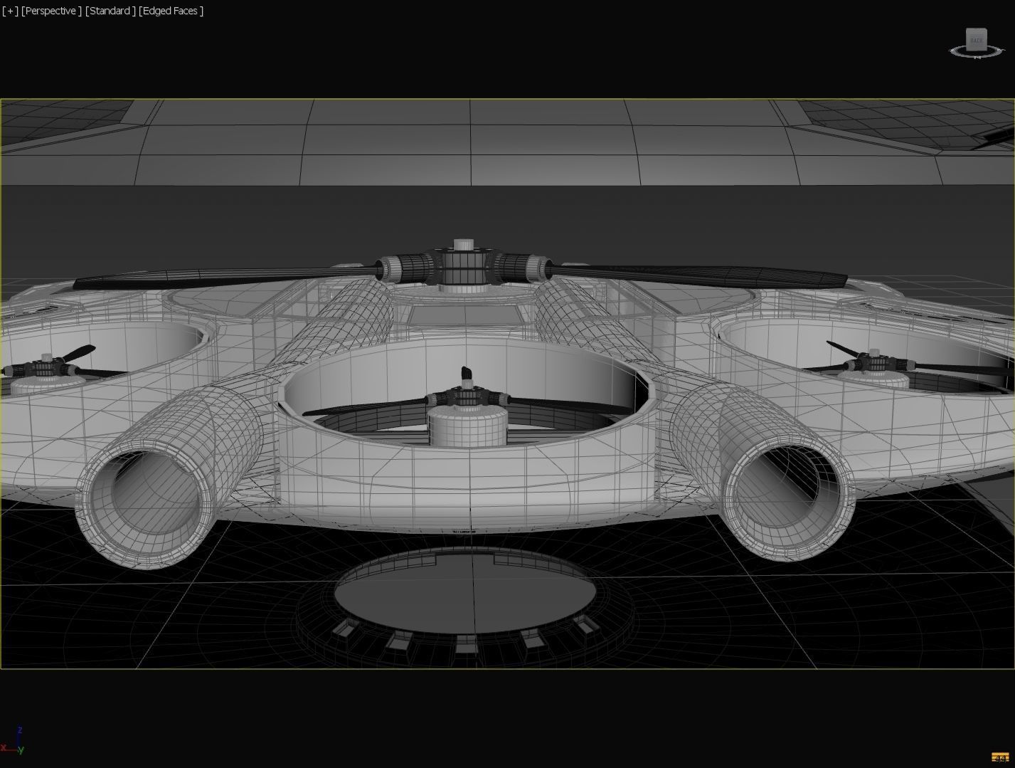 Dutch Industrial Space Company - Concept 02 3D model_22