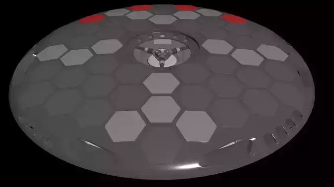 Dutch Industrial Space Company - Concept 02 3D model