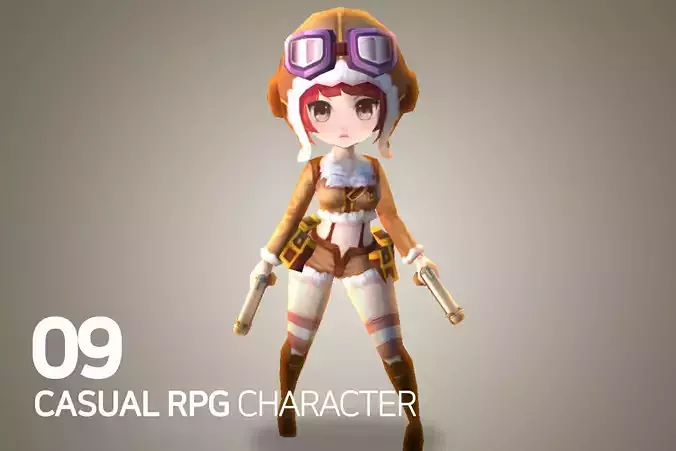 Casual RPG Character - 9 Emma