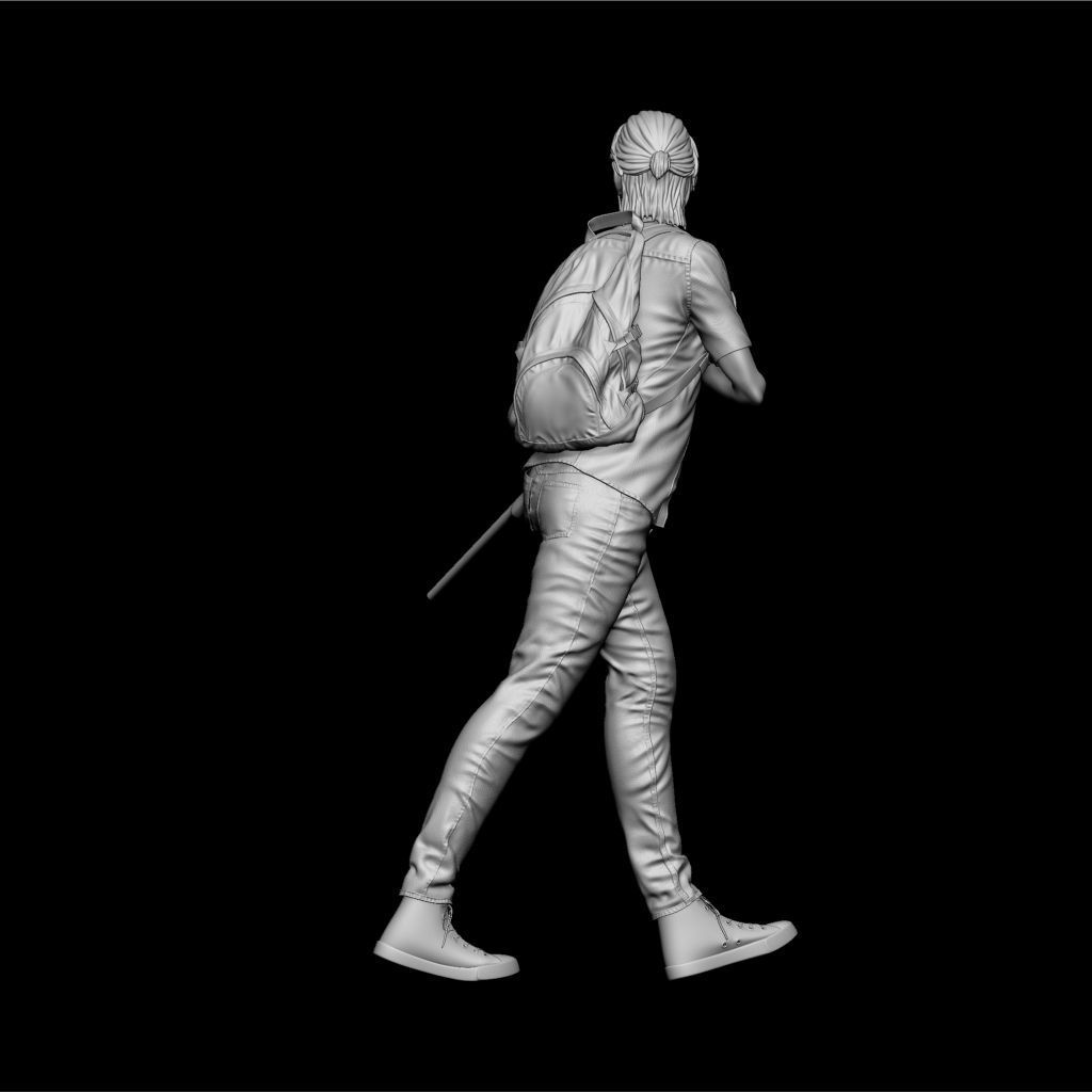  Ellie TLOU2 3D print model_6