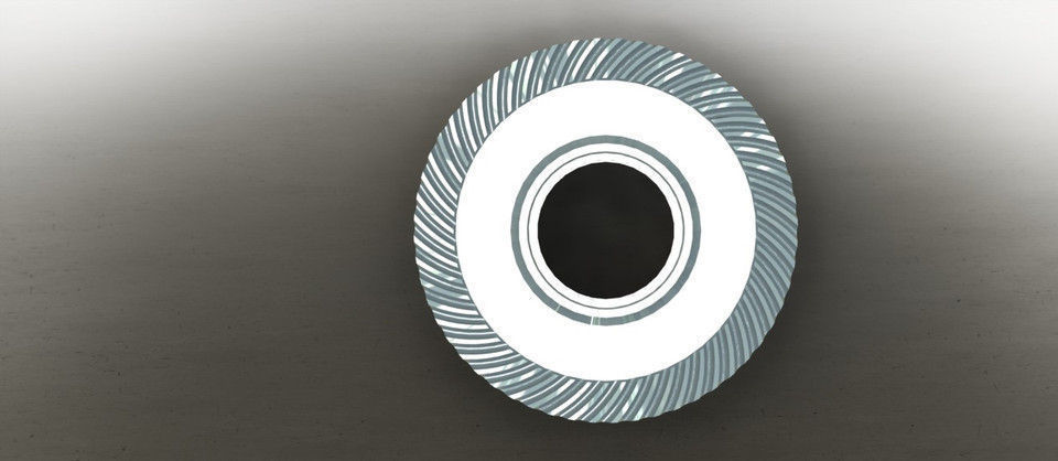 Spiral Bevel Gear Free 3D model_1