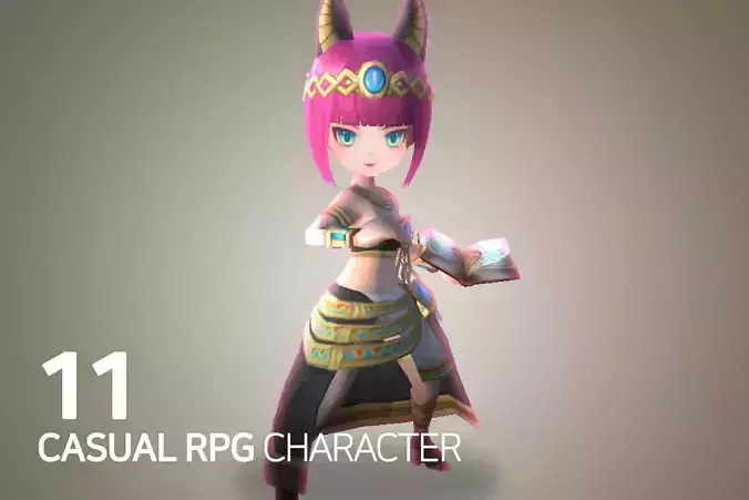 Casual RPG Character - 11 Juliet