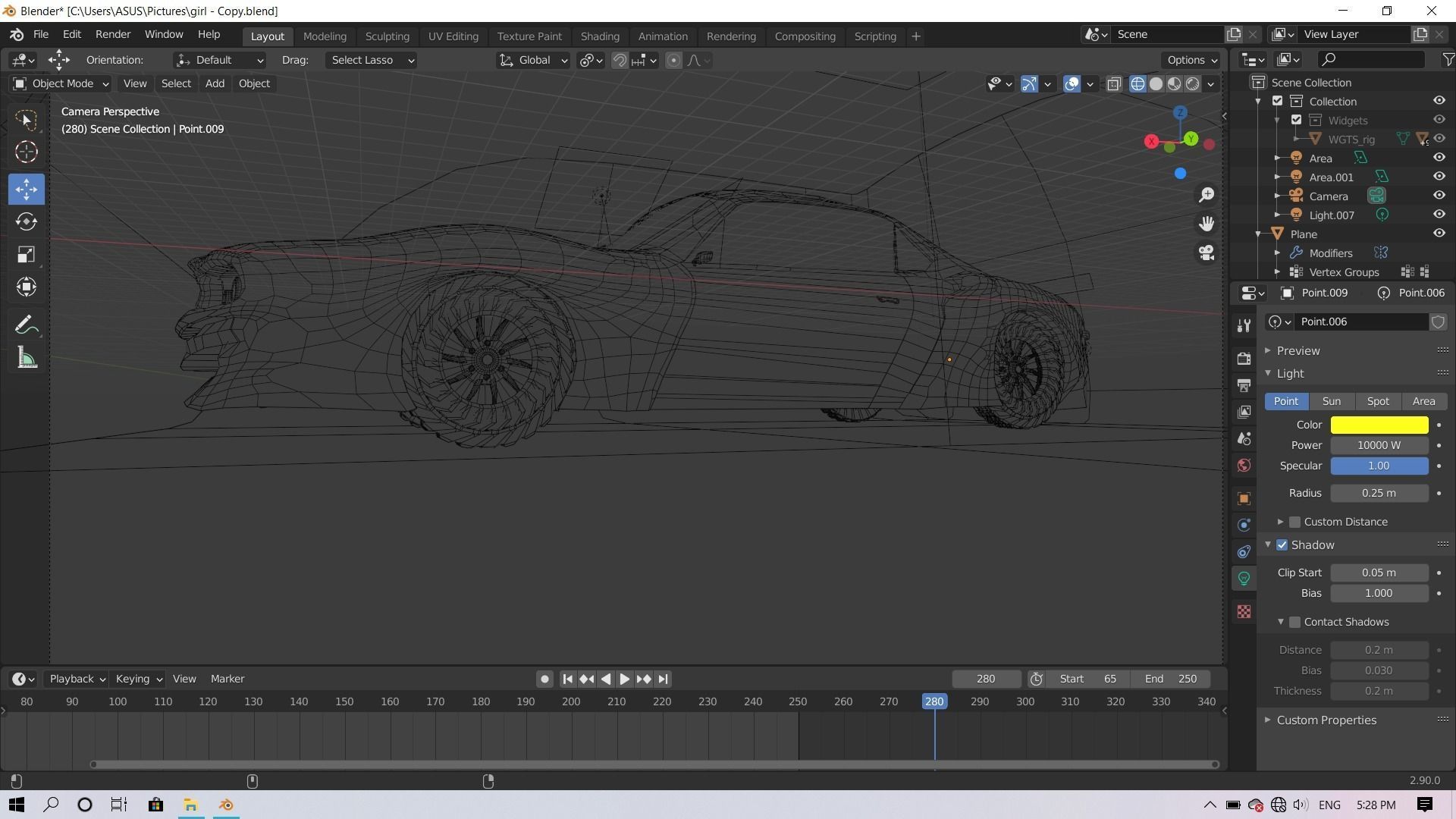 Car antique 3D model_3