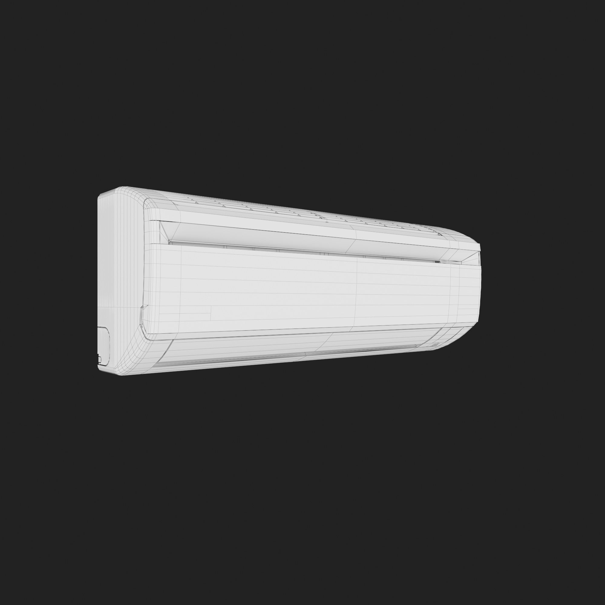 Daikin Inverter - Wall Air Conditioner 8 3D model_1