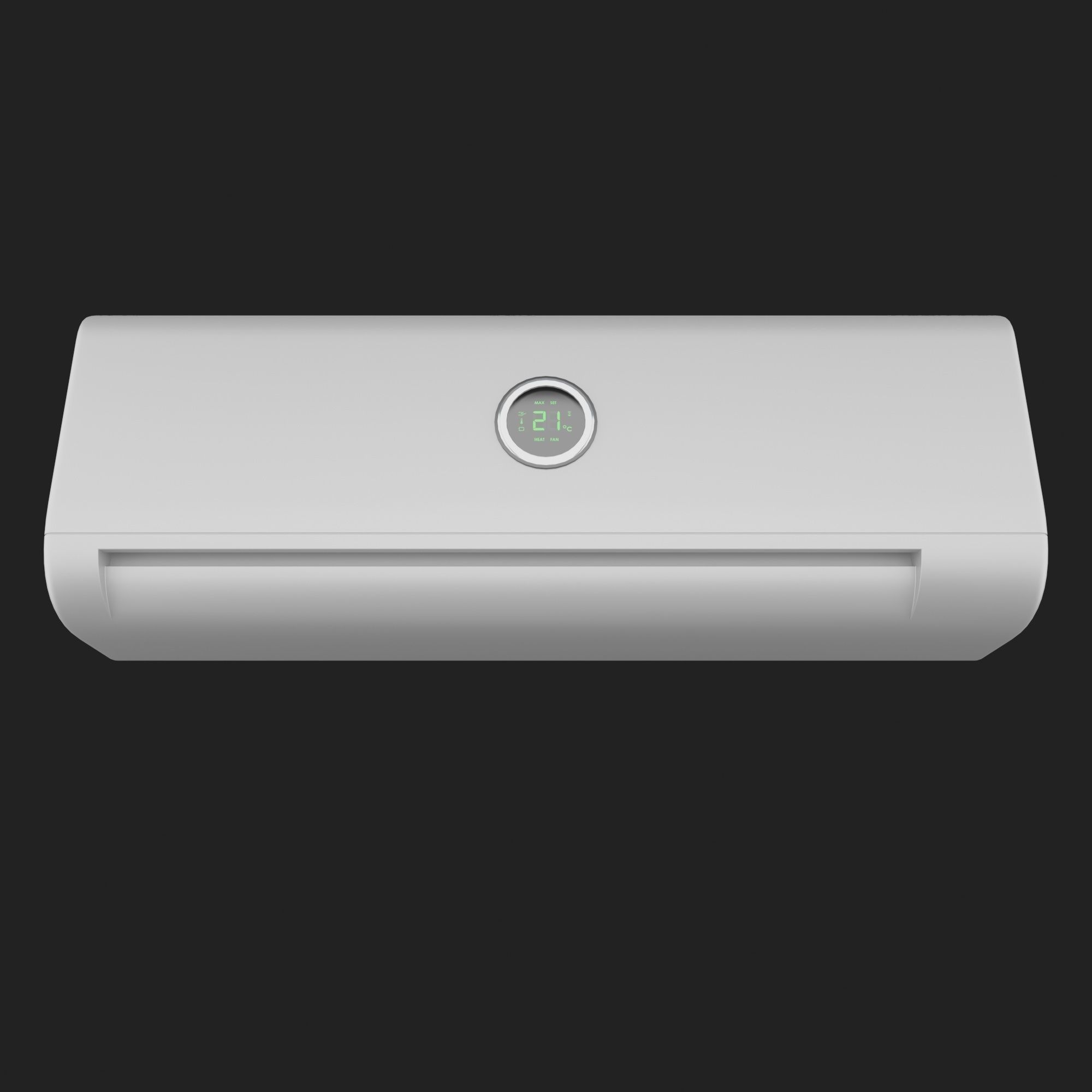 Wall Air Conditioner 9 3D model_8