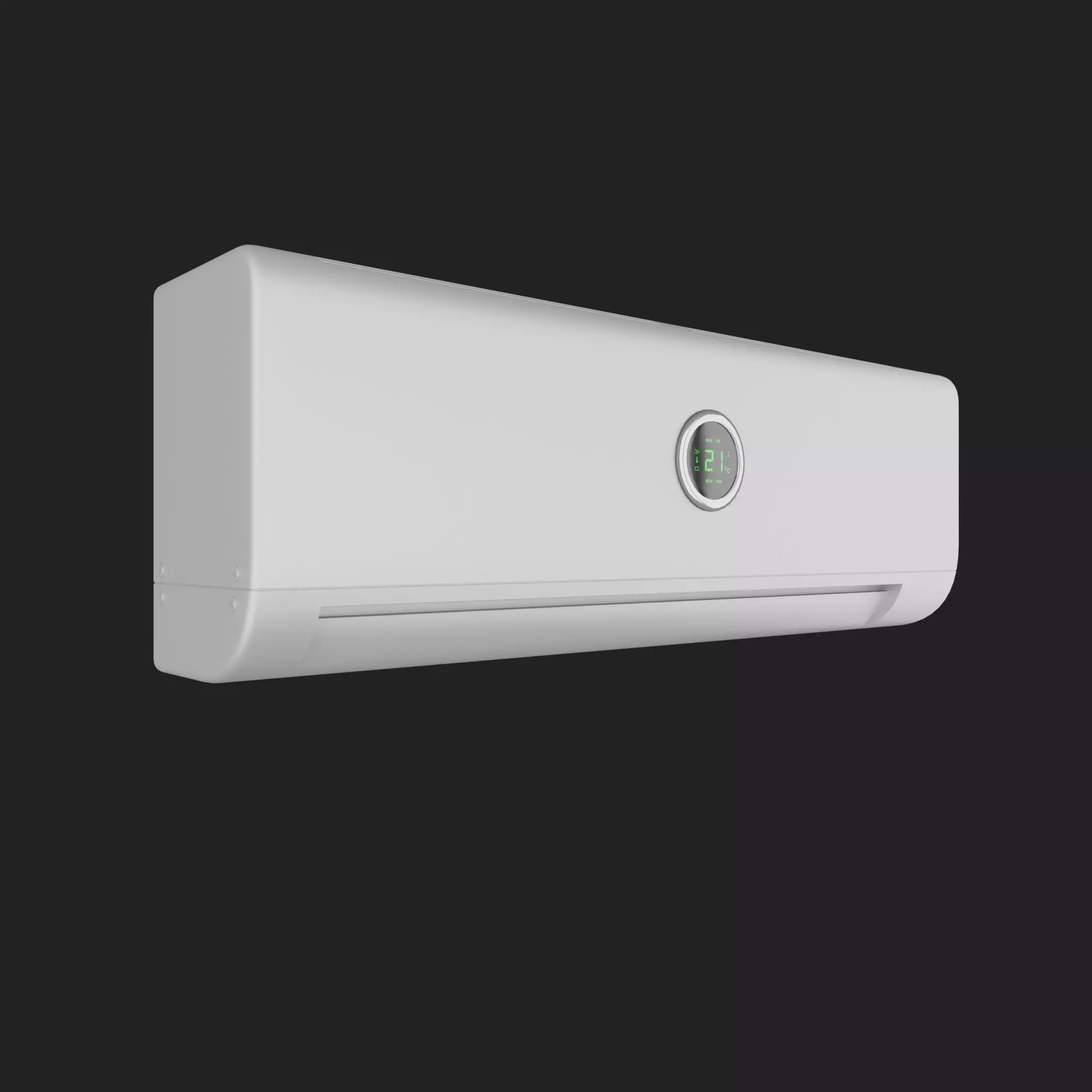 Wall Air Conditioner 9 3D model_0