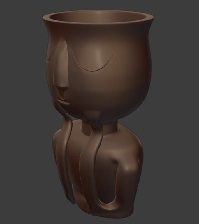 Decorative Flower Pots 3D print model_1
