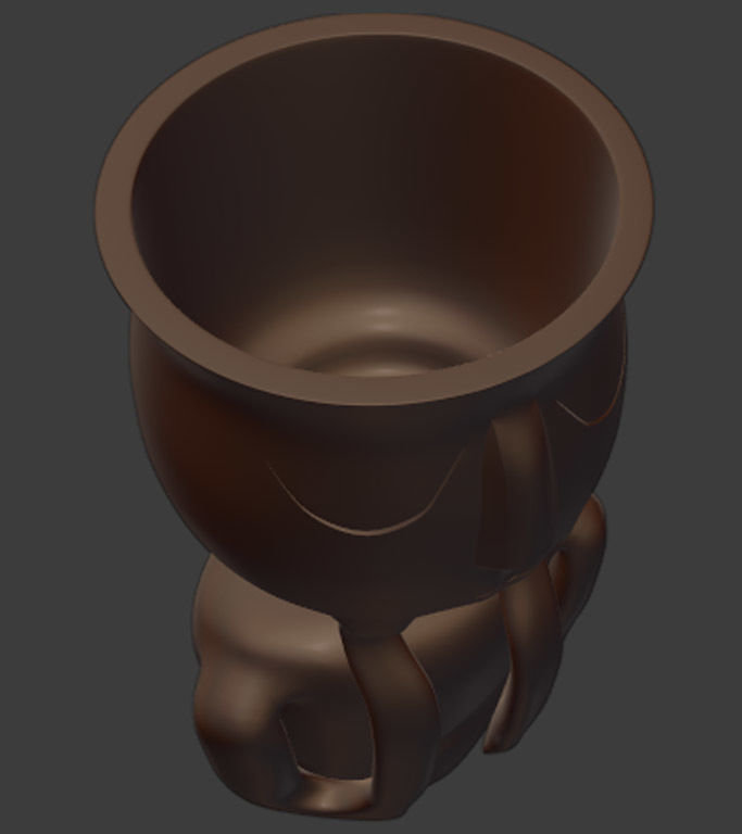 Decorative Flower Pots 3D print model_2