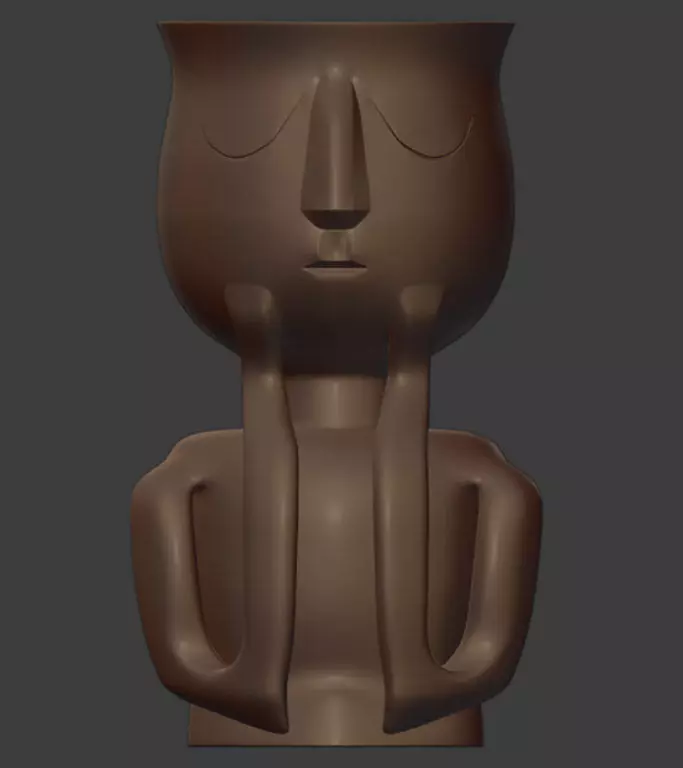 Decorative Flower Pots 3D print model_0