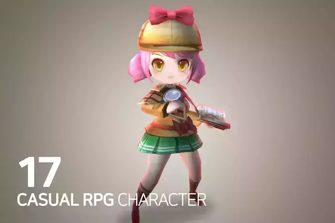 Casual RPG Character - 17 Meril