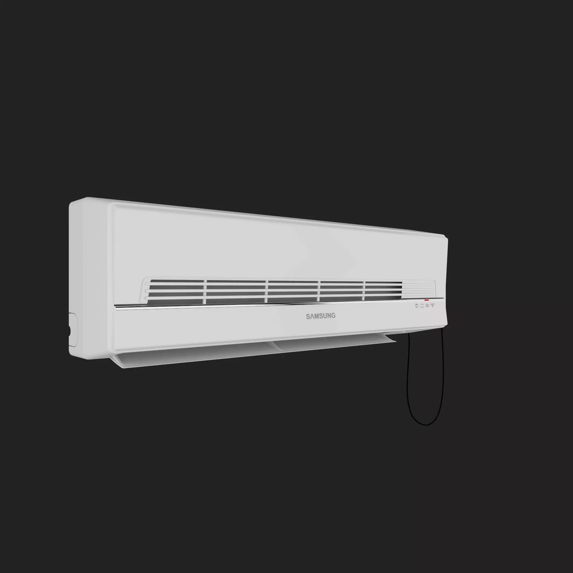 Wall Air Conditioner 11 3D model_0