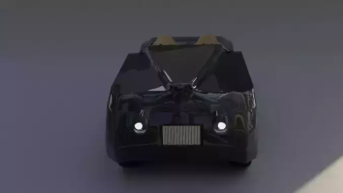 JAGUAR XK120  car 3d model