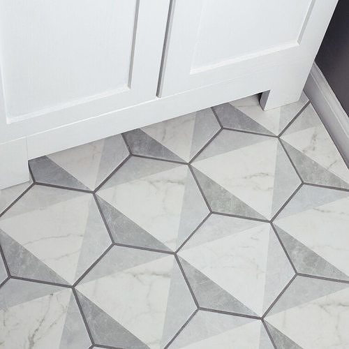 Coro Karra Porcelain Field Tile White Grey Free 3D model