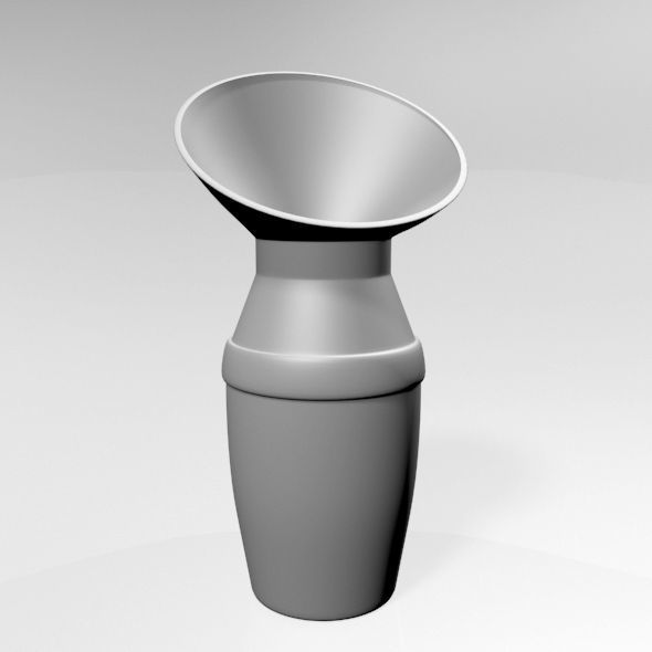 Breast Pump 01 3D model_8