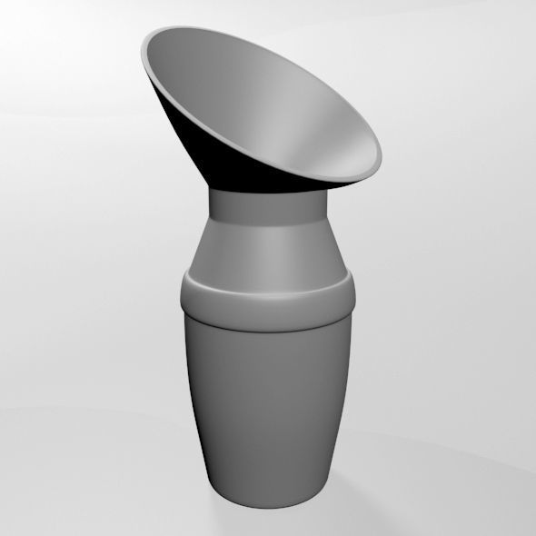 Breast Pump 01 3D model_1