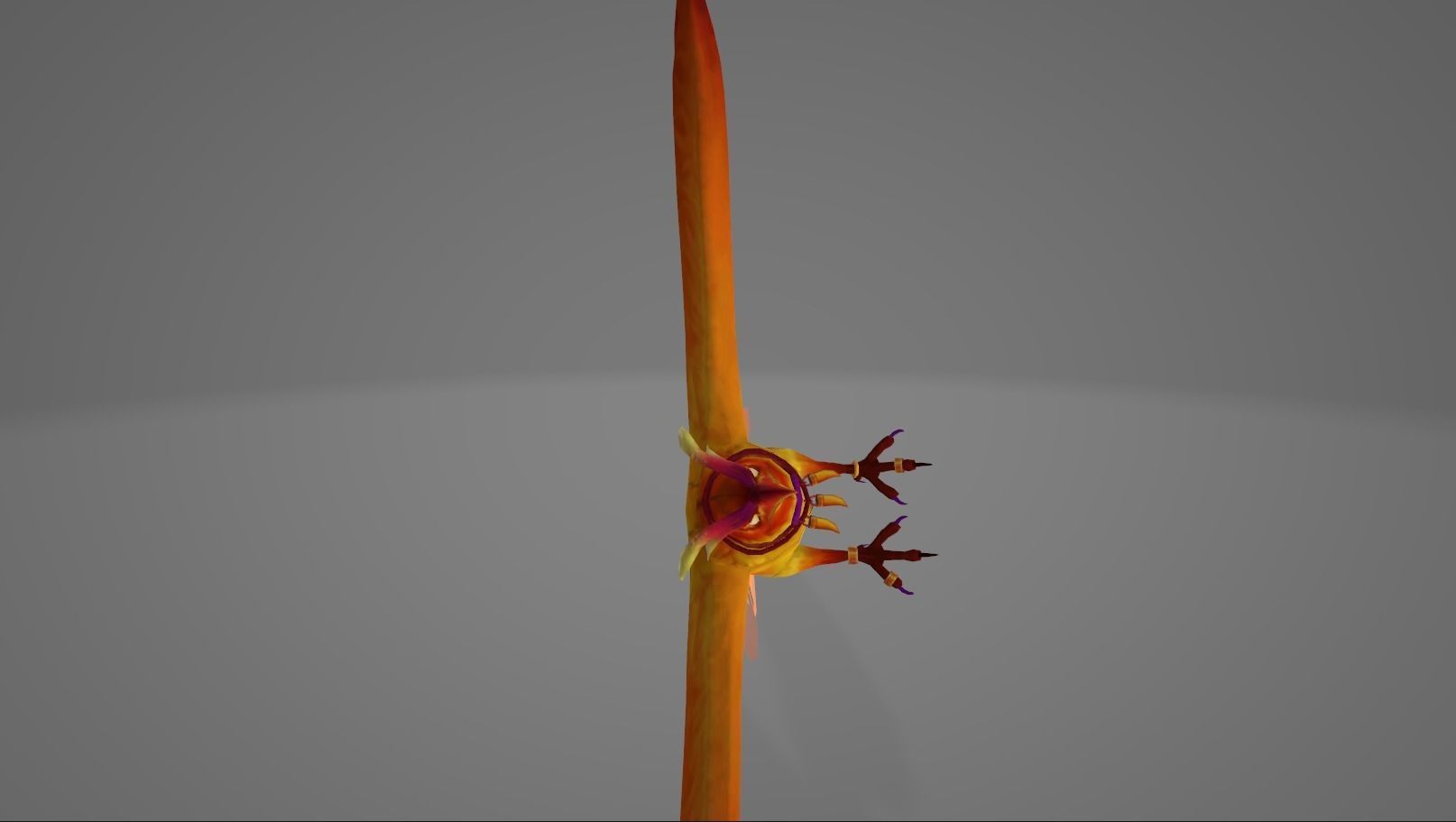 bird  hell bird 3D model_2