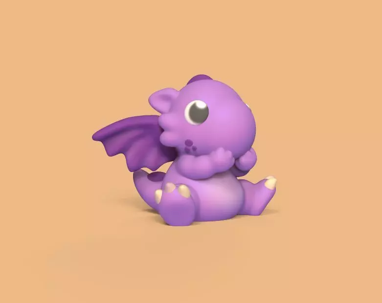 Baby Dragon 3D print model