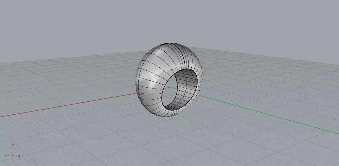 Anello Sigillo rastremato Free 3D model_0