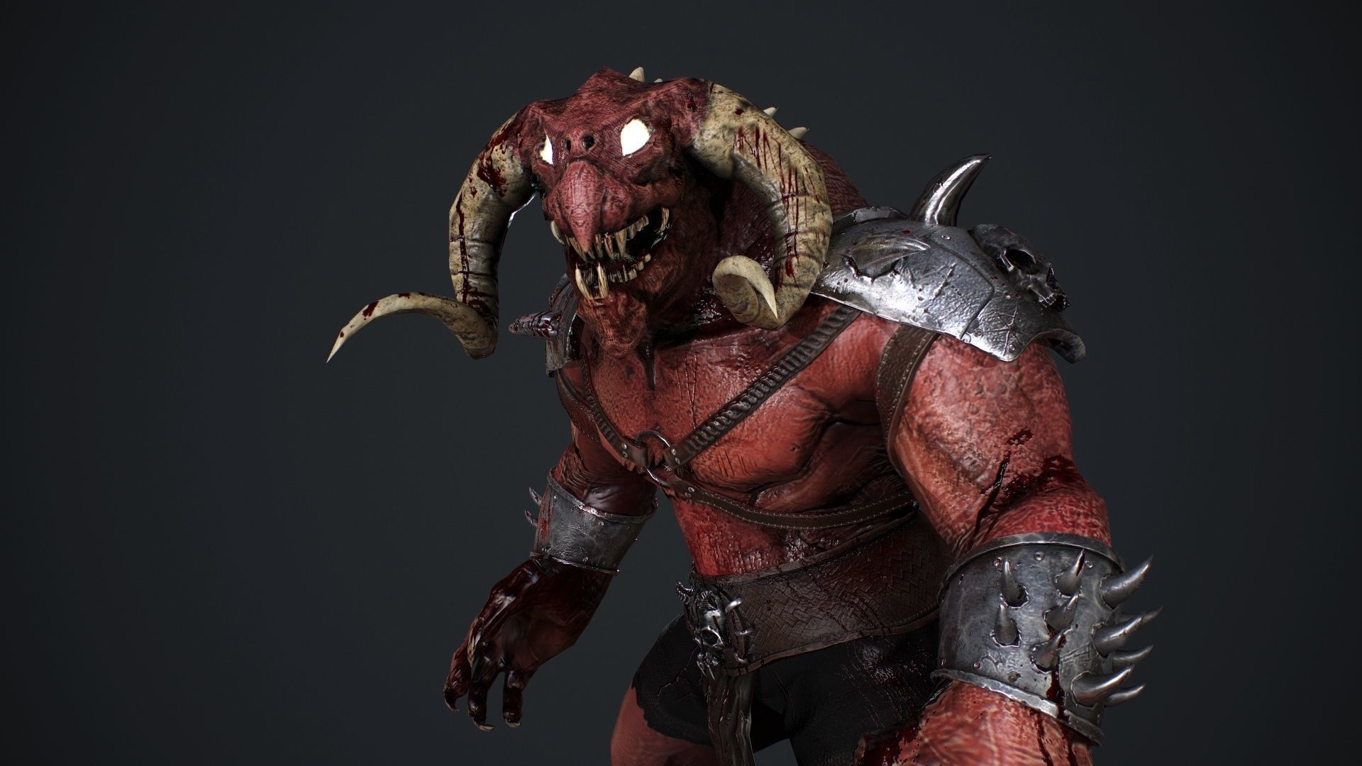 Demons pack 3D Model Collection_14