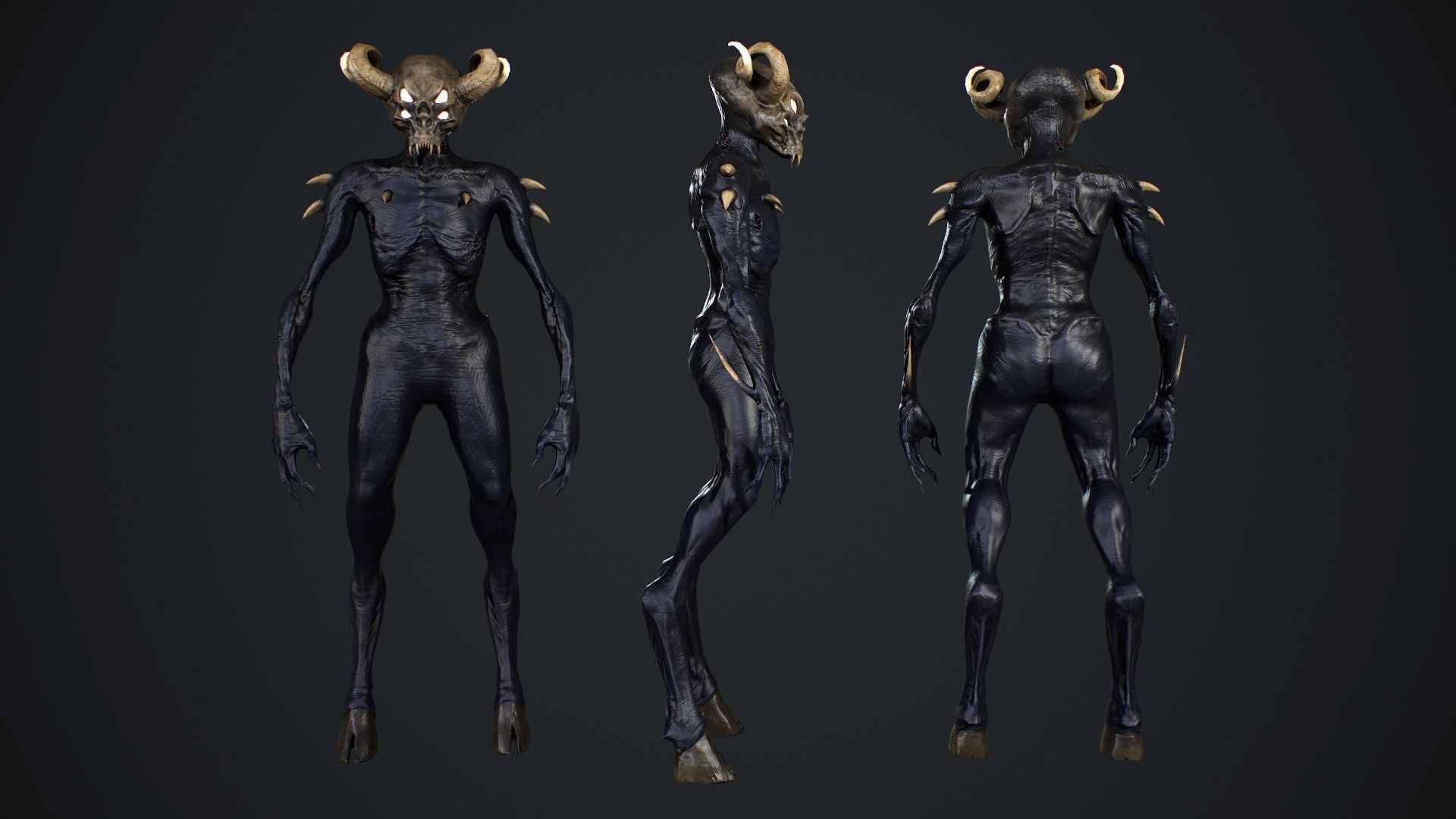 Demons pack 3D Model Collection_32