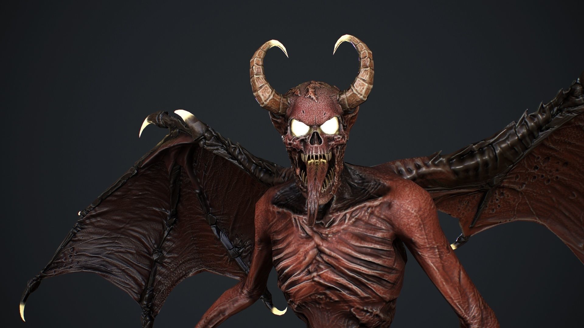 Demons pack 3D Model Collection_15