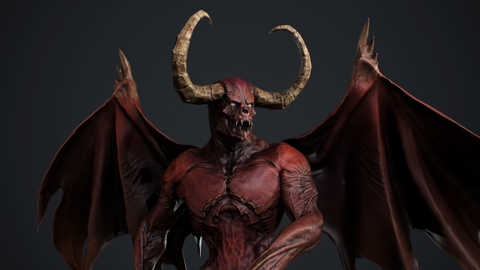 Demons pack 3D Model Collection_12
