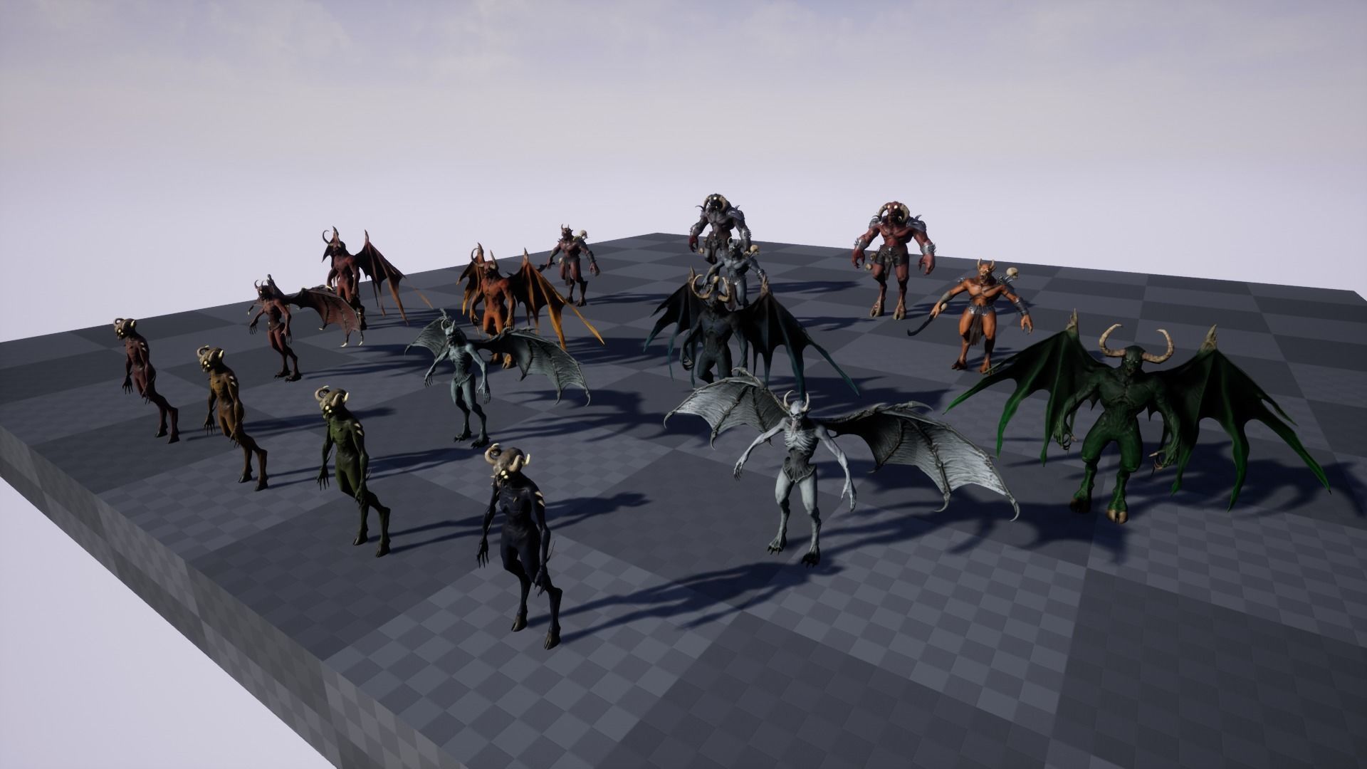 Demons pack 3D Model Collection_33