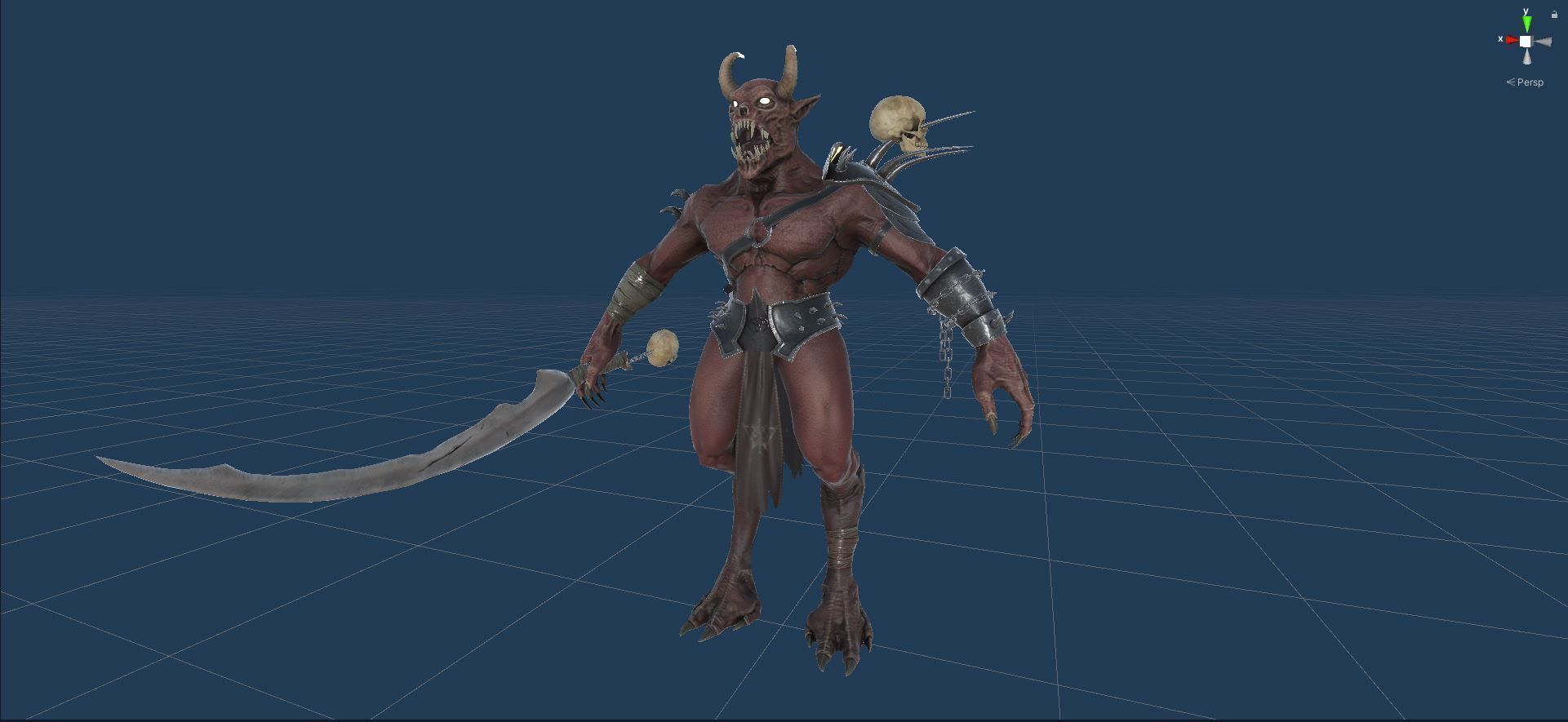 Demons pack 3D Model Collection_39