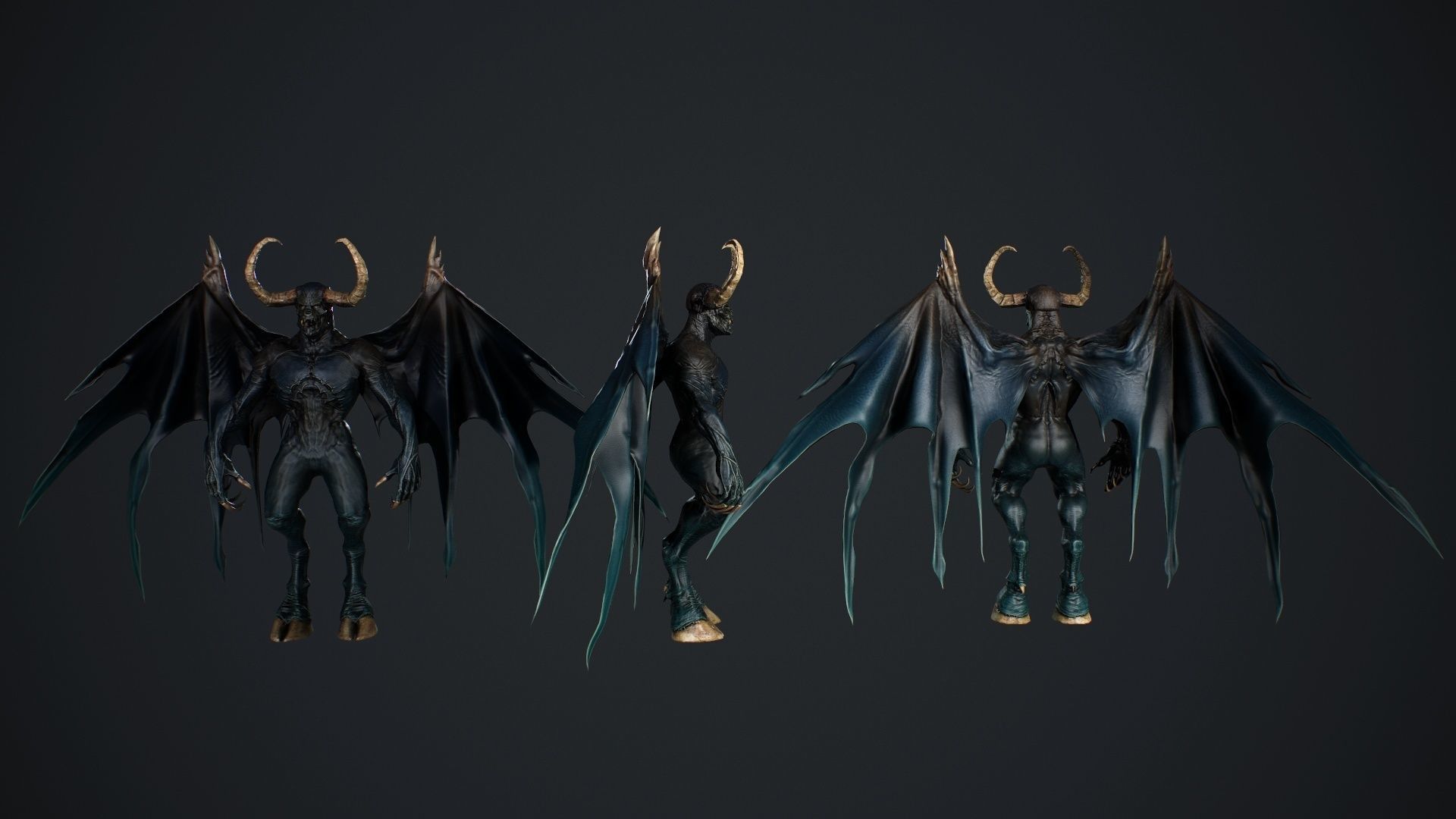 Demons pack 3D Model Collection_20