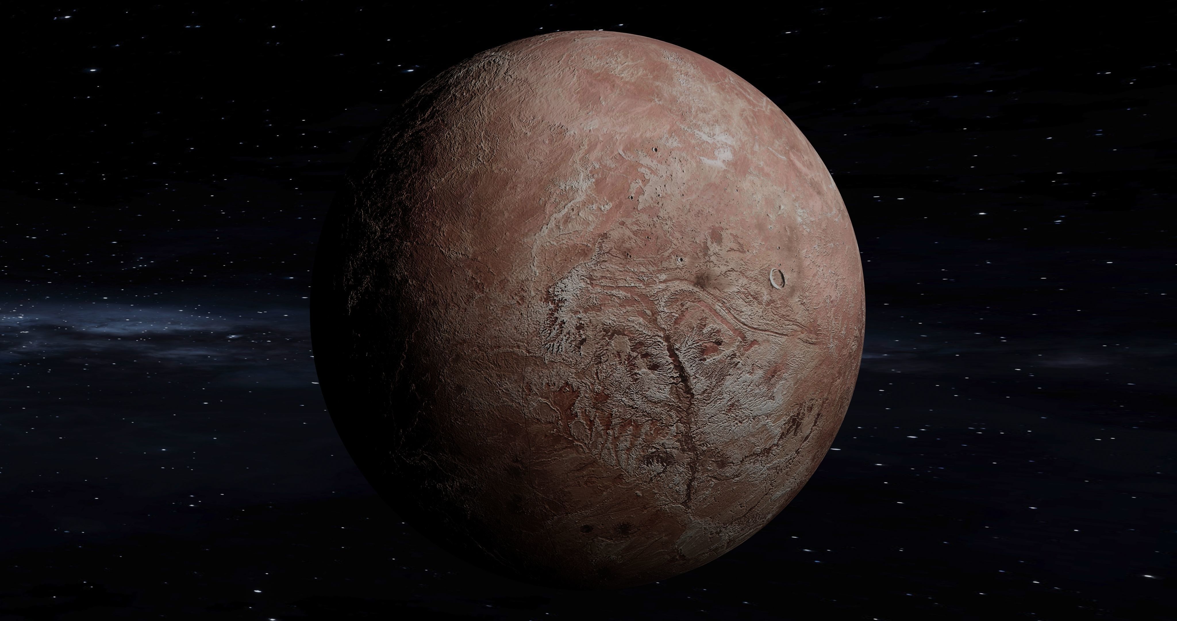 This is a Fictional planet MAKEMAKE 3D model_17
