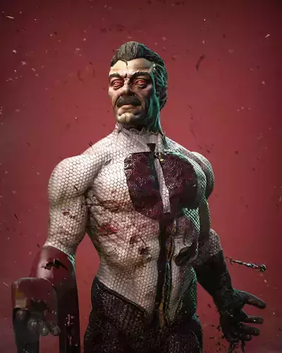 Omni man Figure 3D print model