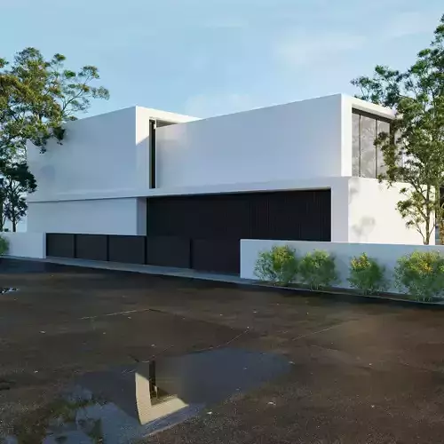 exterior villa 3ds max