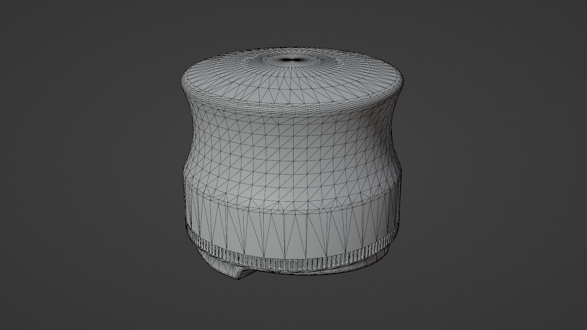 Macaron Tamper - Wood 3D model_2