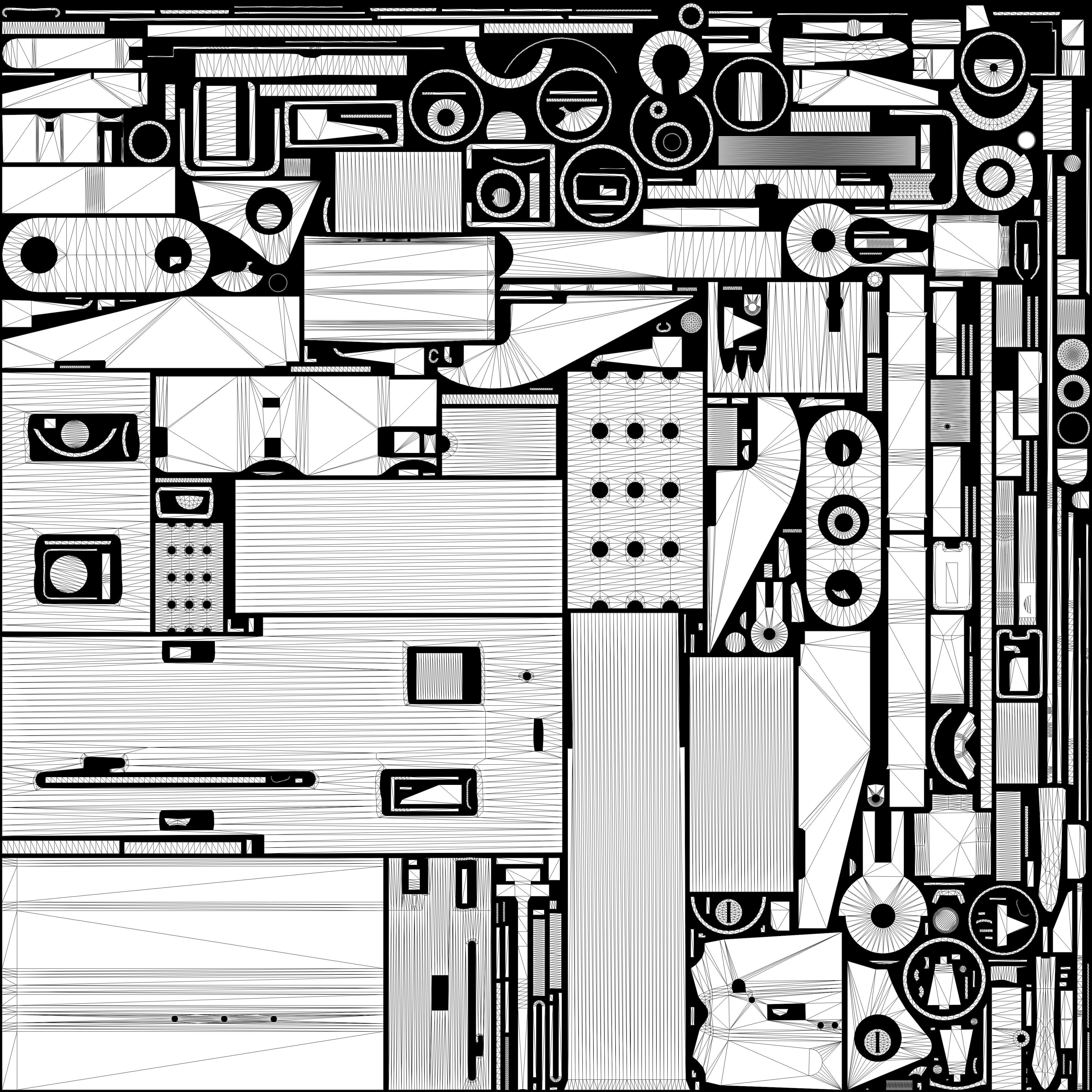 Sten Mk2 Low-poly 3D model_17