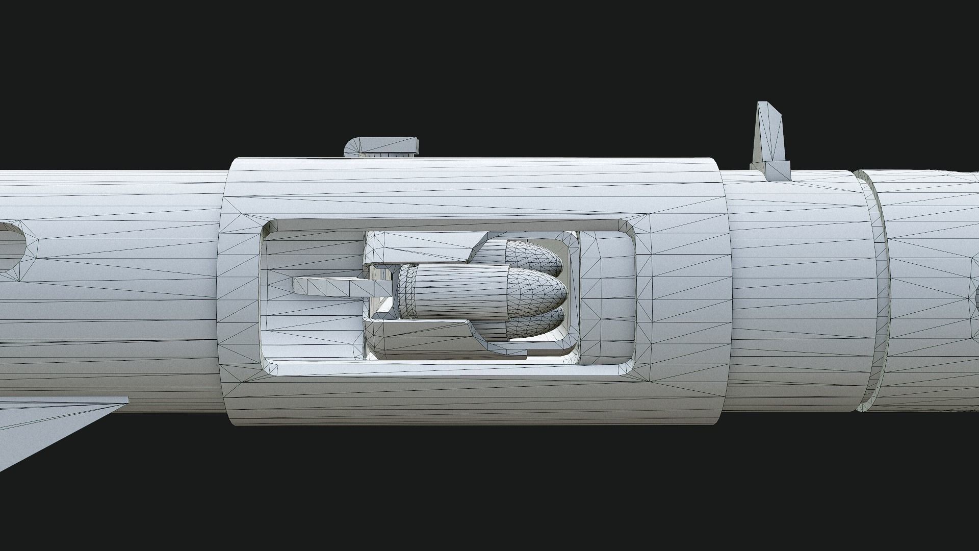 Sten Mk2 Low-poly 3D model_18