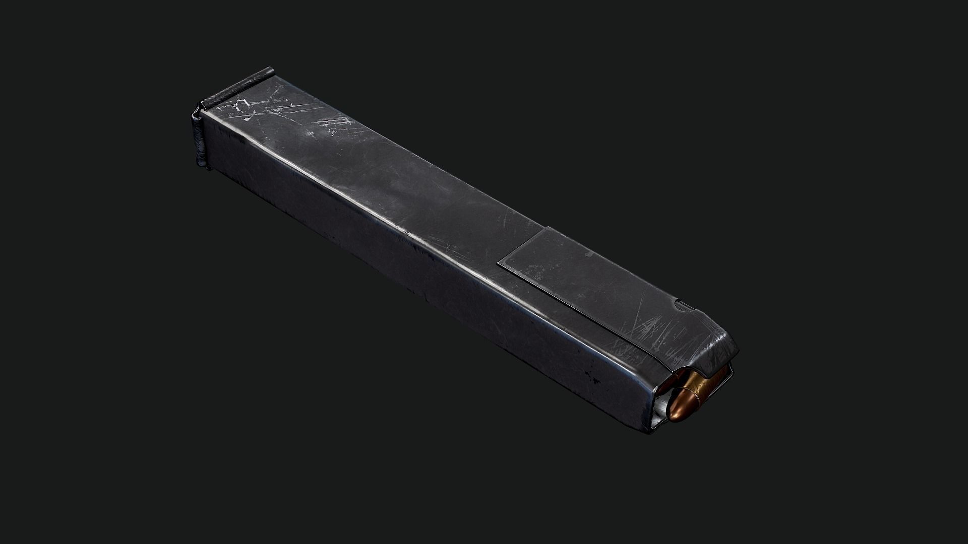 Sten Mk2 Low-poly 3D model_7