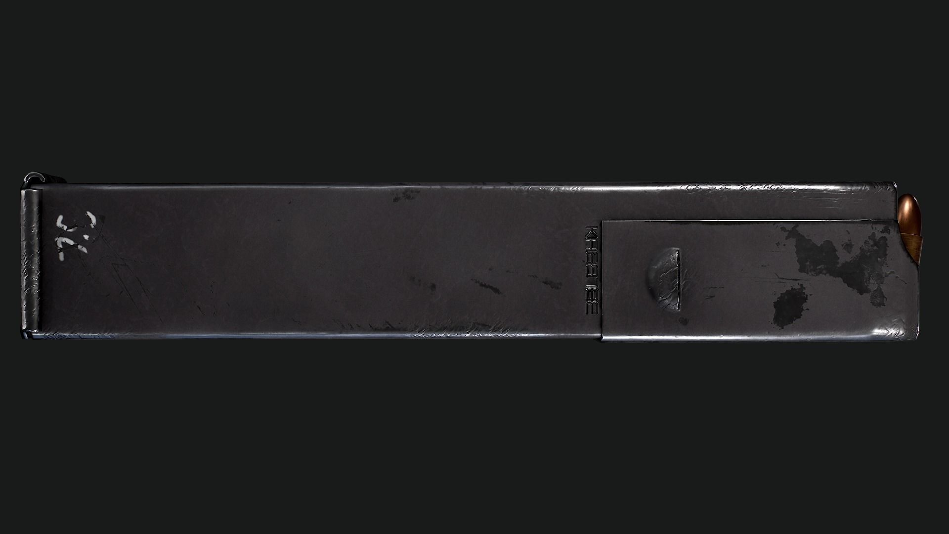 Sten Mk2 Low-poly 3D model_8