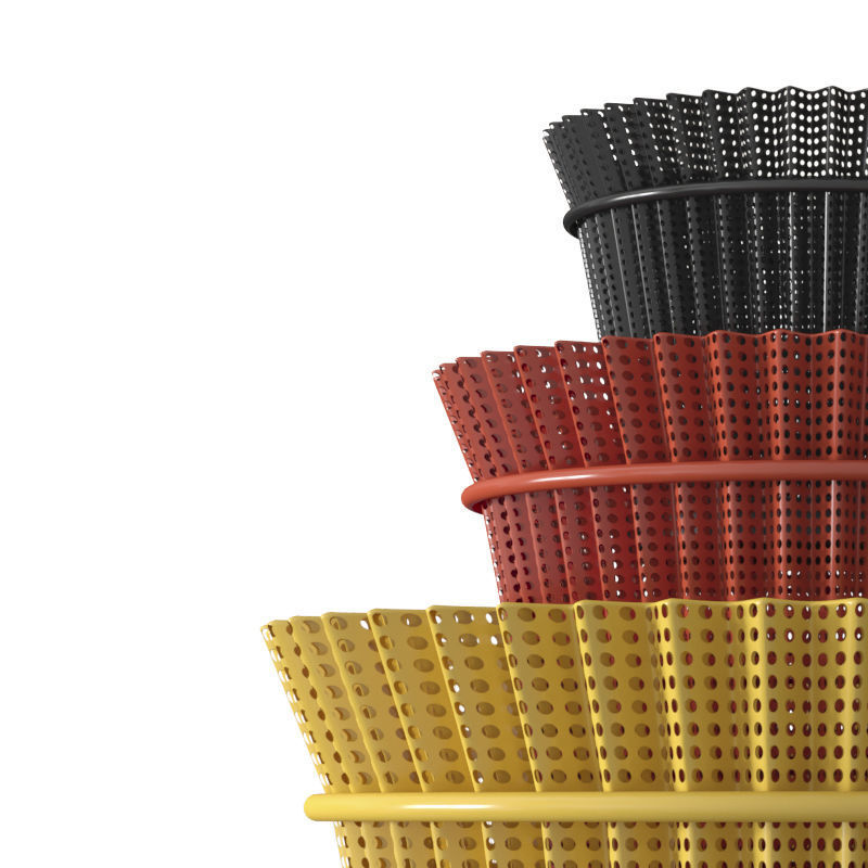 Mategot Flower Pot 3D model_1