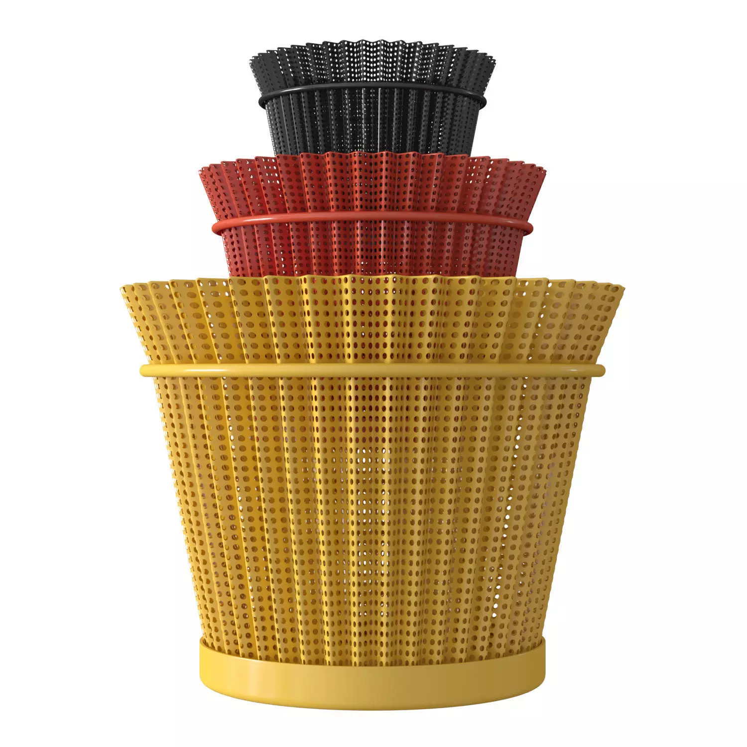 Mategot Flower Pot 3D model_0