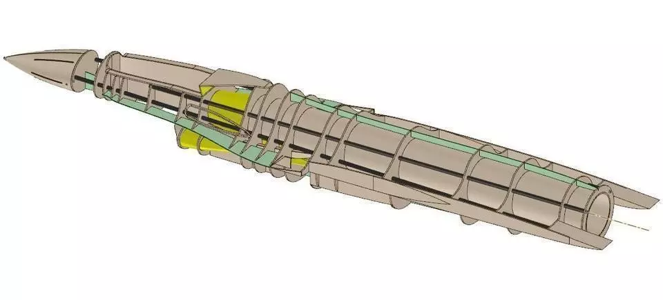F16 70mm EDF Free 3D model