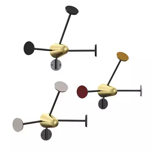 Mategot Coat Rack 3D model