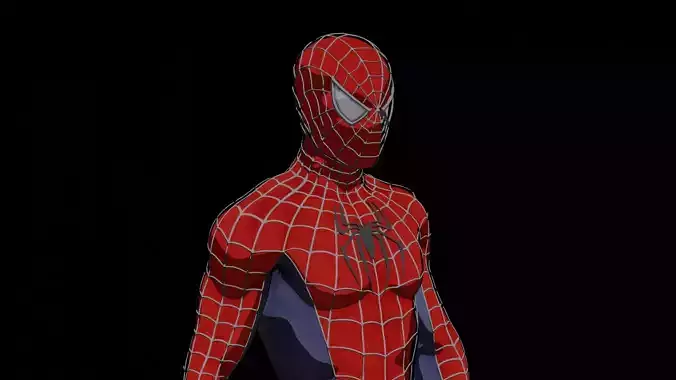 Raimi Spider-Man cartoon 3D model