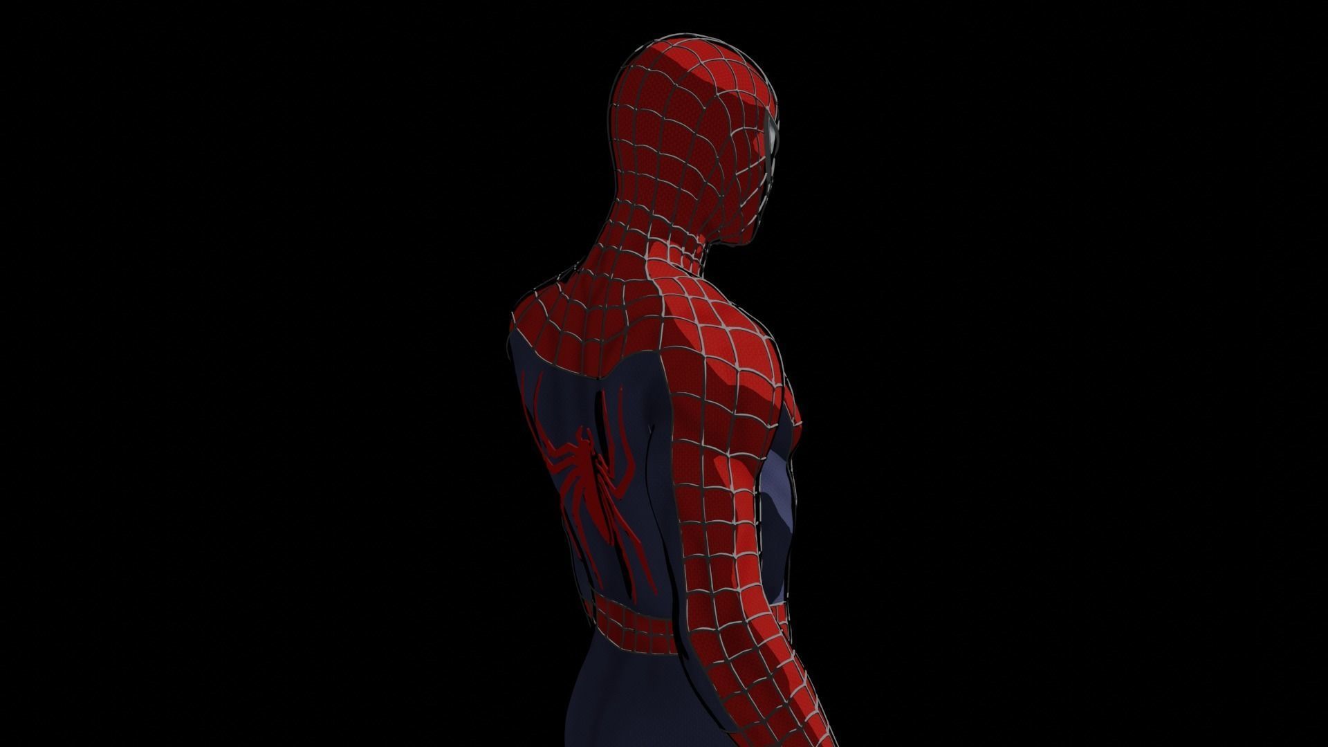 Raimi Spider-Man cartoon 3D model_3