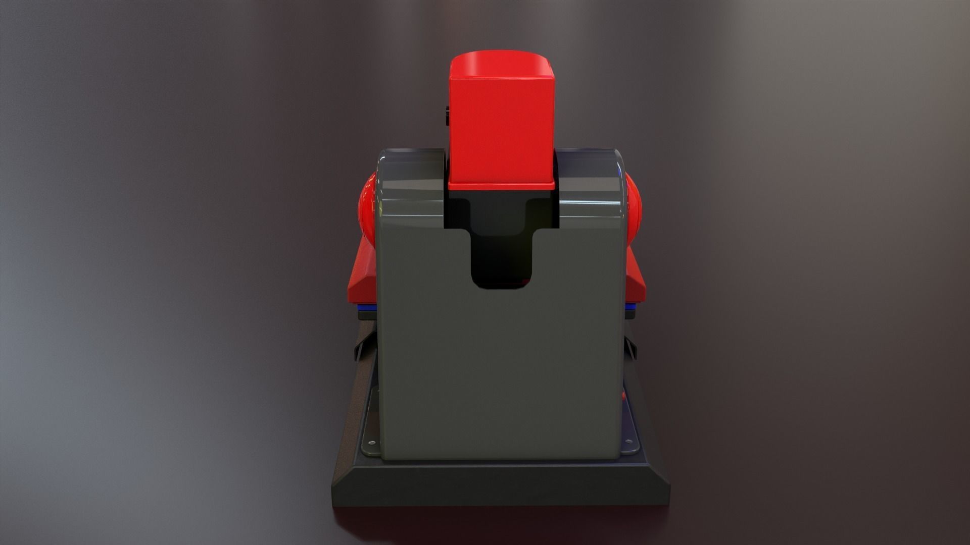 Automatic Flat Bed Heat Press Machine - Model E20S Heat Press Low-poly 3D model_6