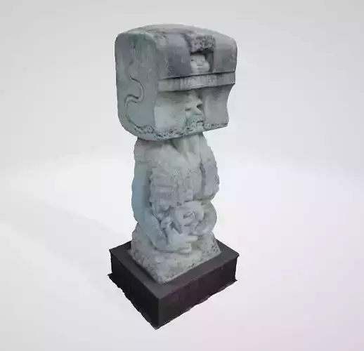 monument6 stone statue with head